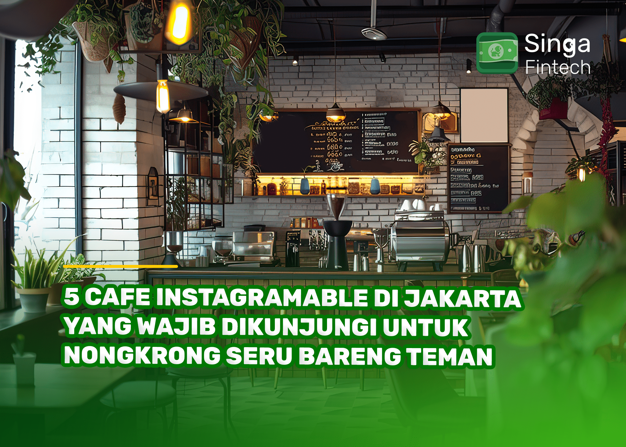 5 Cafe Instagramable di Jakarta yang Wajib Dikunjungi untuk Nongkrong Seru Bareng Teman