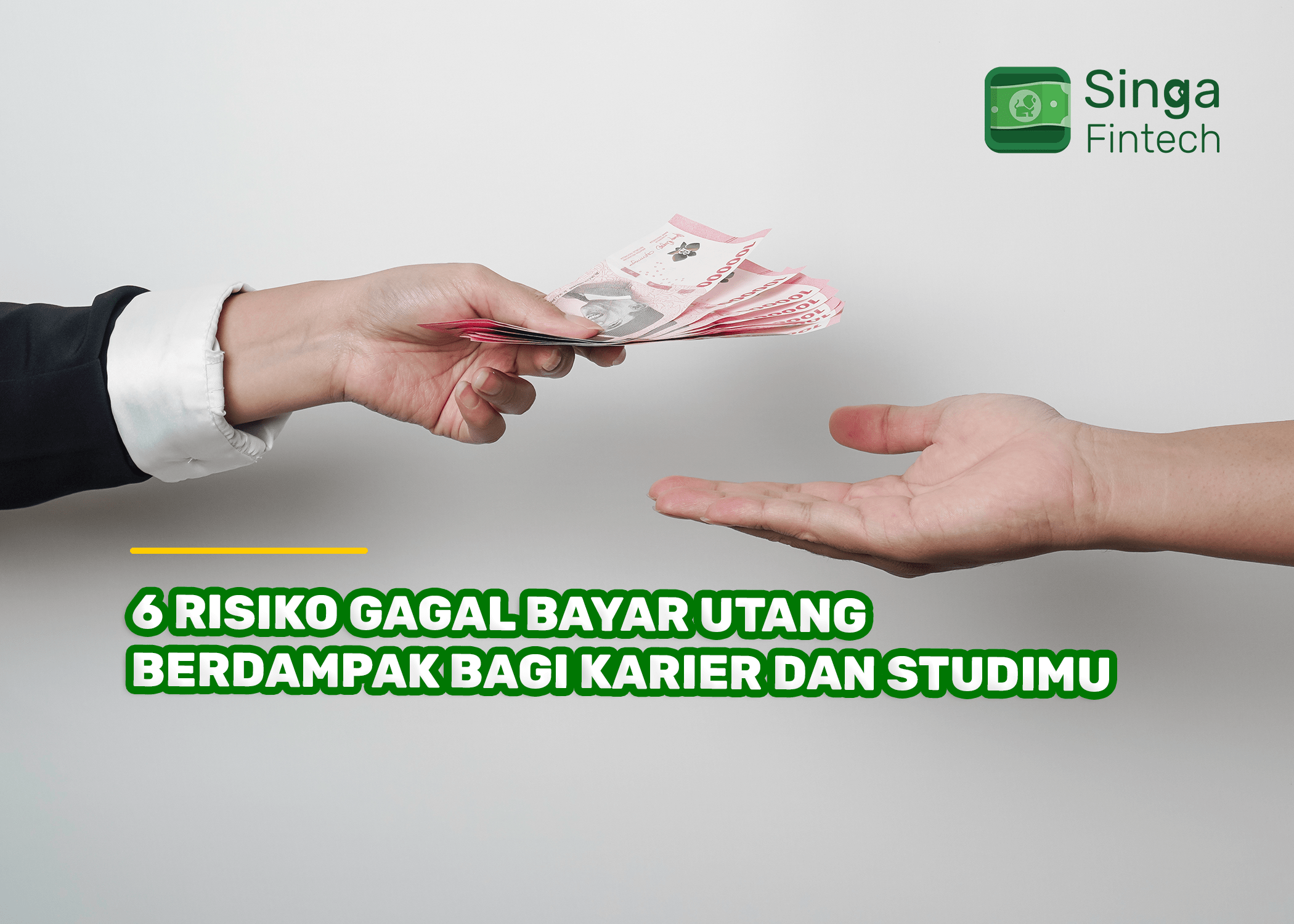 6 Risiko Gagal Bayar Utang Berdampak Bagi Karier dan Studimu