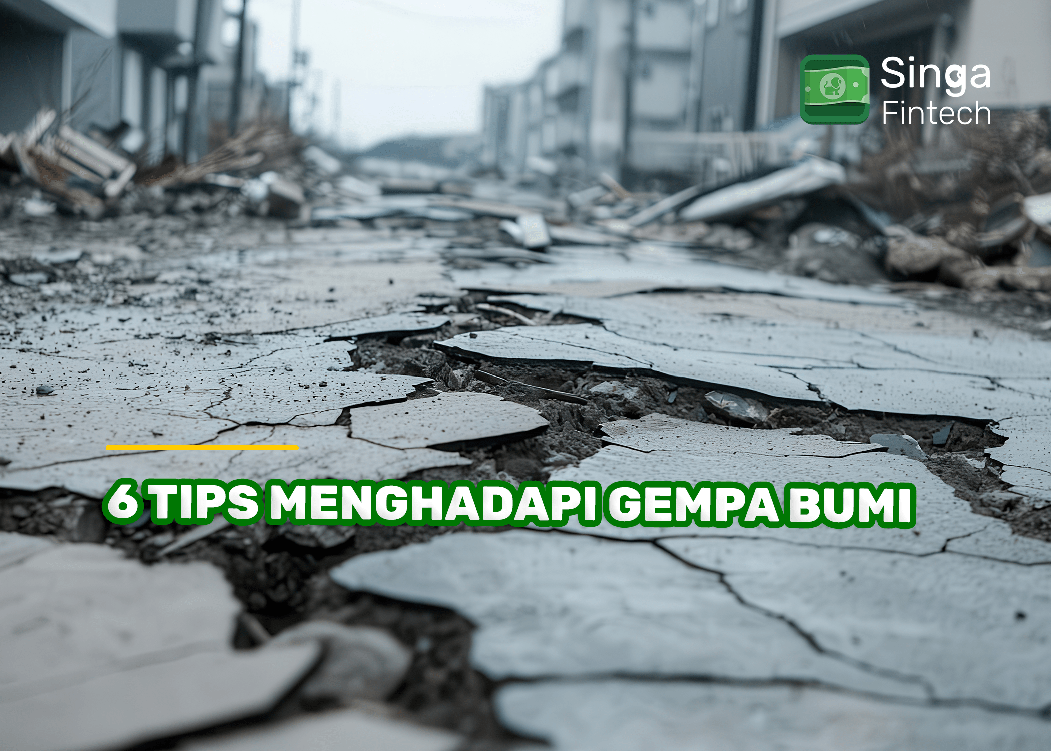 6 Tips Menghadapi Gempa Bumi