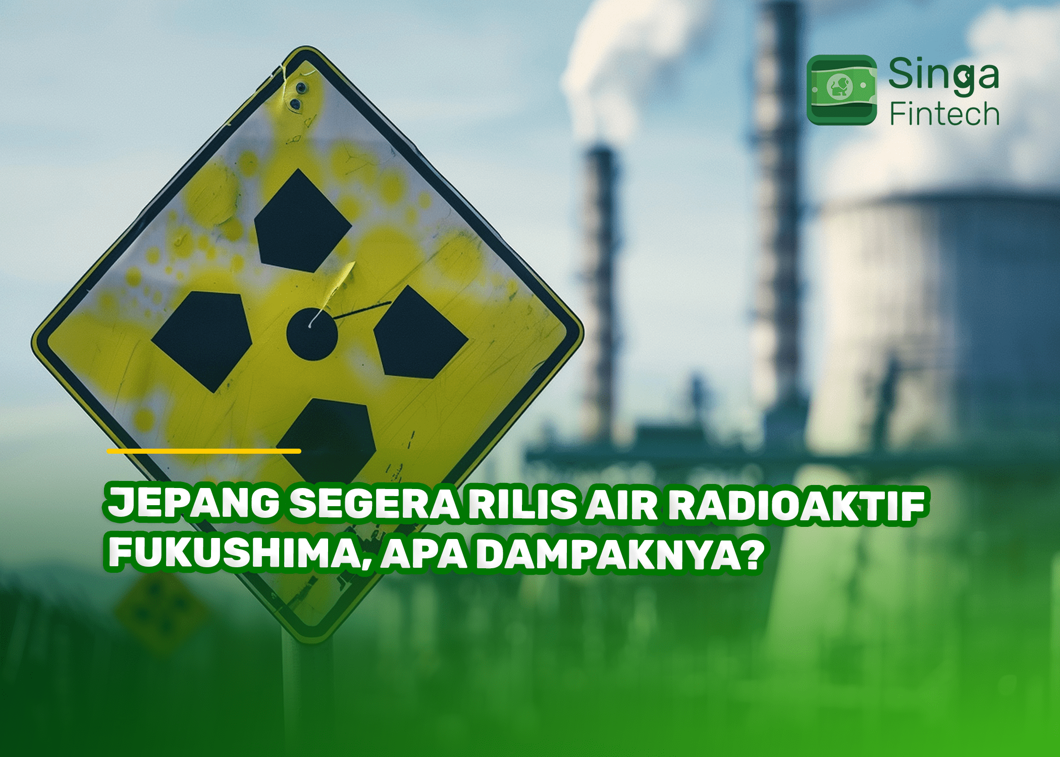 Jepang Segera Rilis Air Radioaktif Fukushima, Apa Dampaknya?