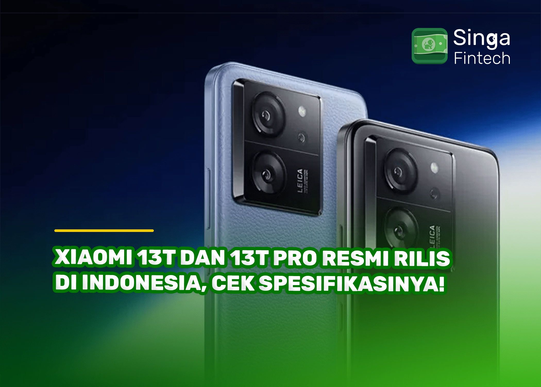 Xiaomi 13T dan 13T Pro Resmi Rilis di Indonesia, Cek Spesifikasinya!