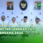 Daftar Lengkap Cuti Bersama 2025