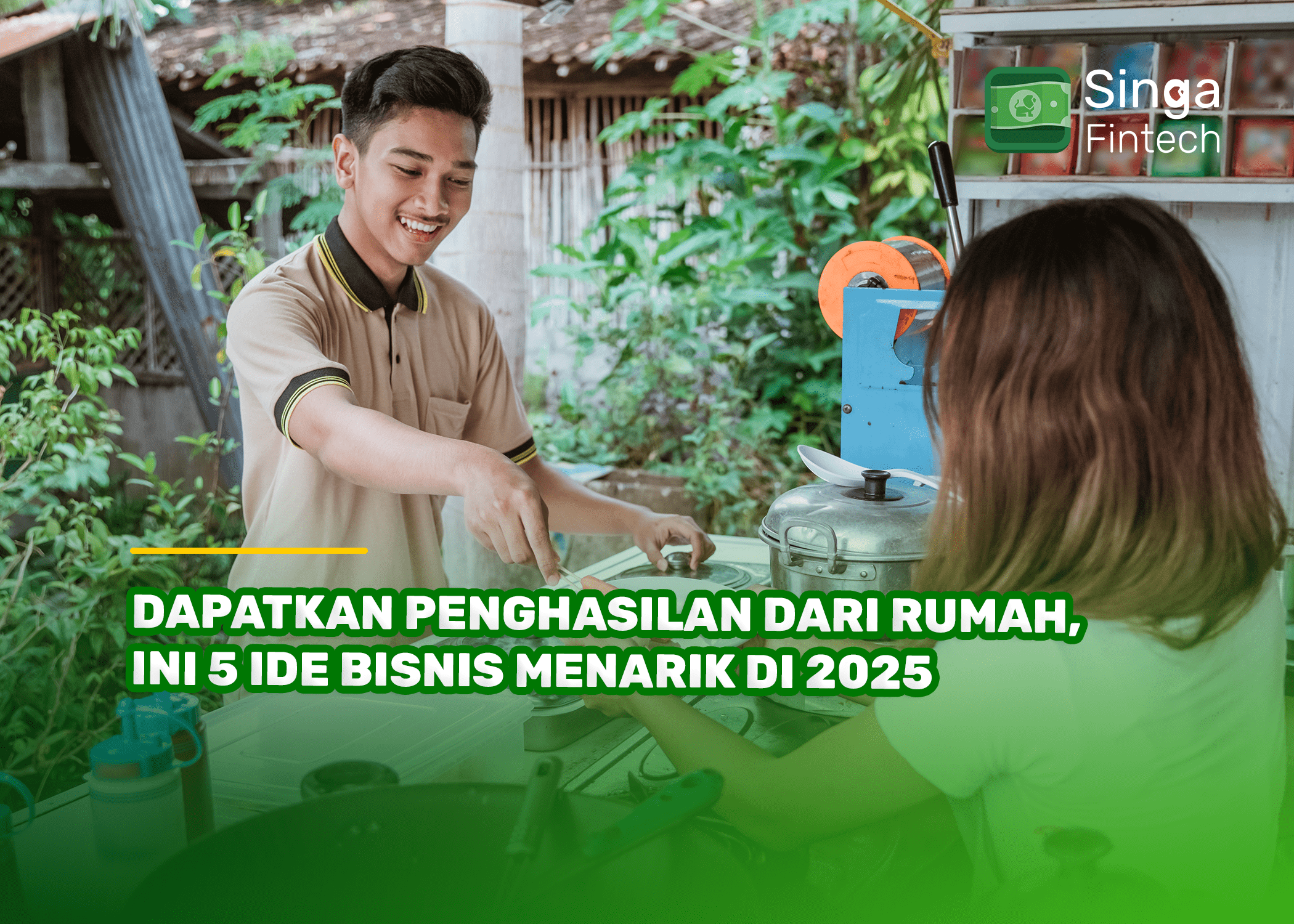 Dapatkan Penghasilan dari Rumah, Ini 5 Ide Bisnis Menarik di 2025