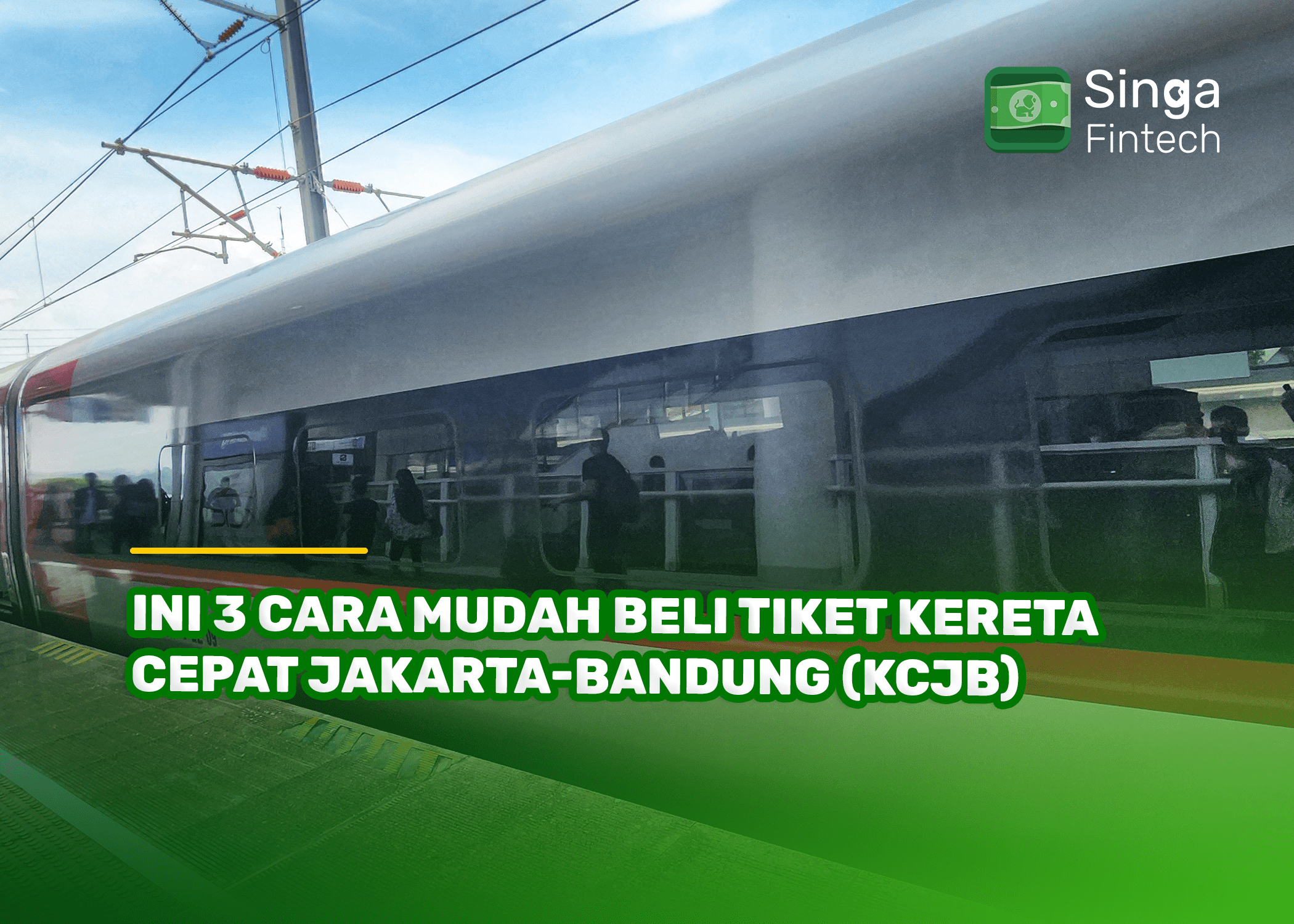 Ini 3 Cara Mudah Beli Tiket Kereta Cepat Jakarta-Bandung (KCJB)