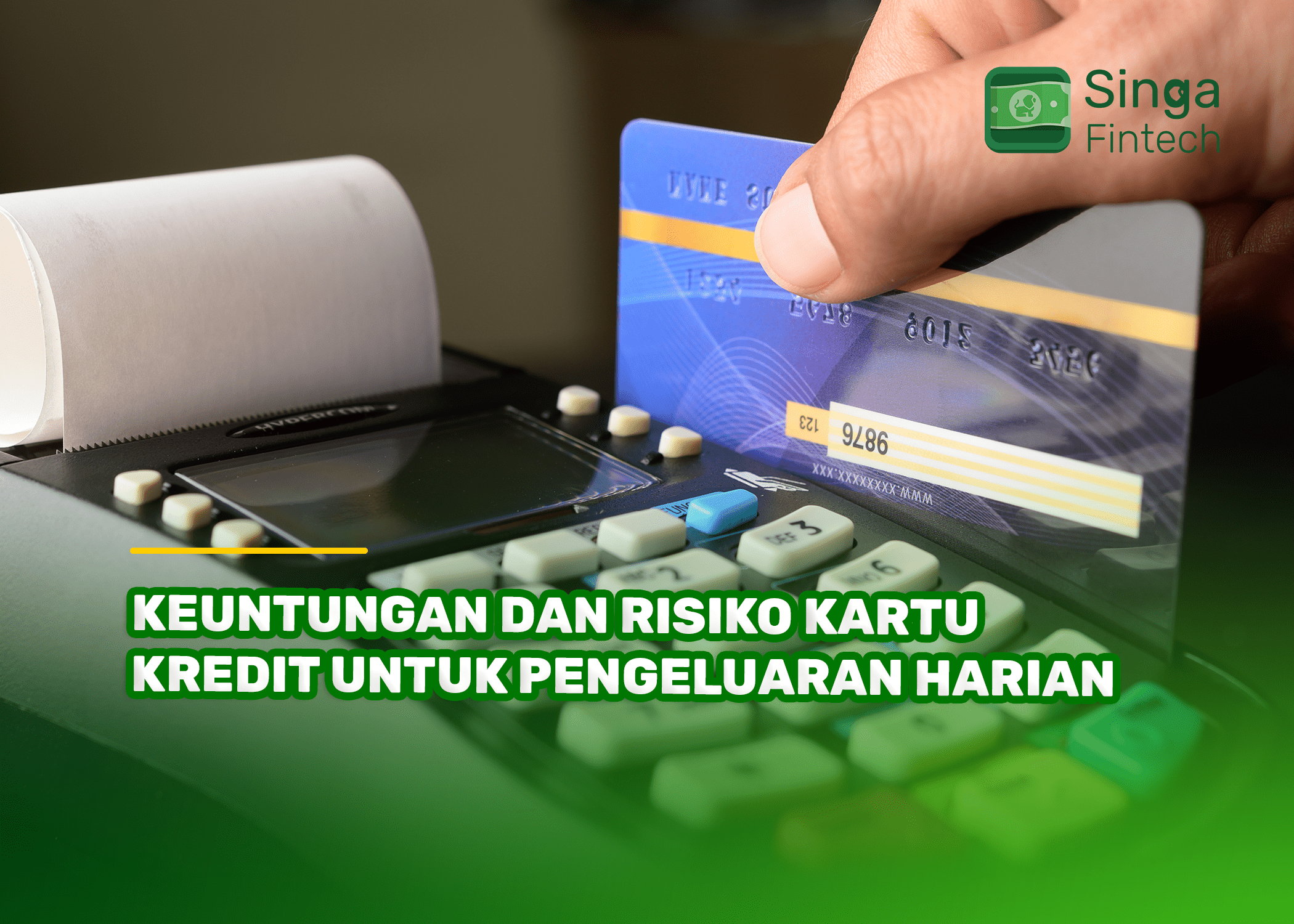 Keuntungan dan Risiko Kartu Kredit untuk Pengeluaran Harian