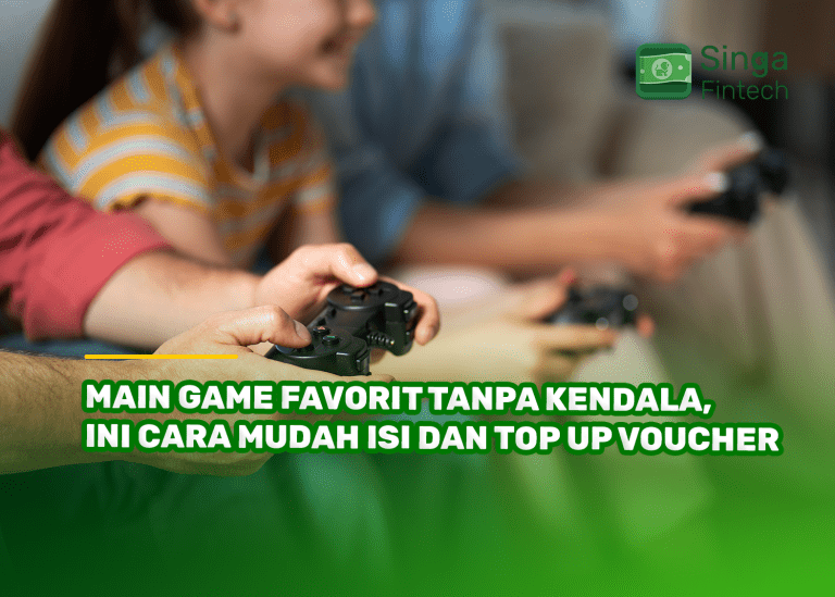 Main Game Favorit Tanpa Kendala, Ini Cara Mudah Isi dan Top Up Voucher