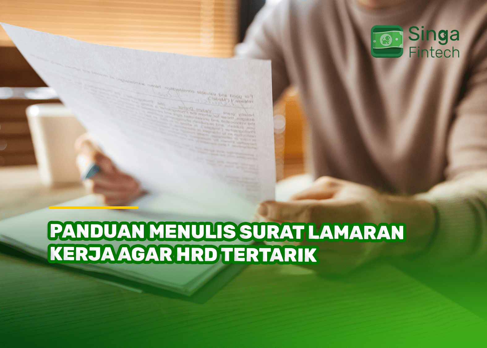 Panduan Menulis Surat Lamaran Kerja Agar HRD Tertarik