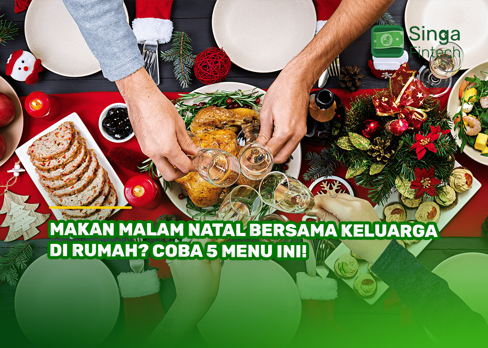 Makan Malam Natal Bersama Keluarga di Rumah? Coba 5 Menu Ini!