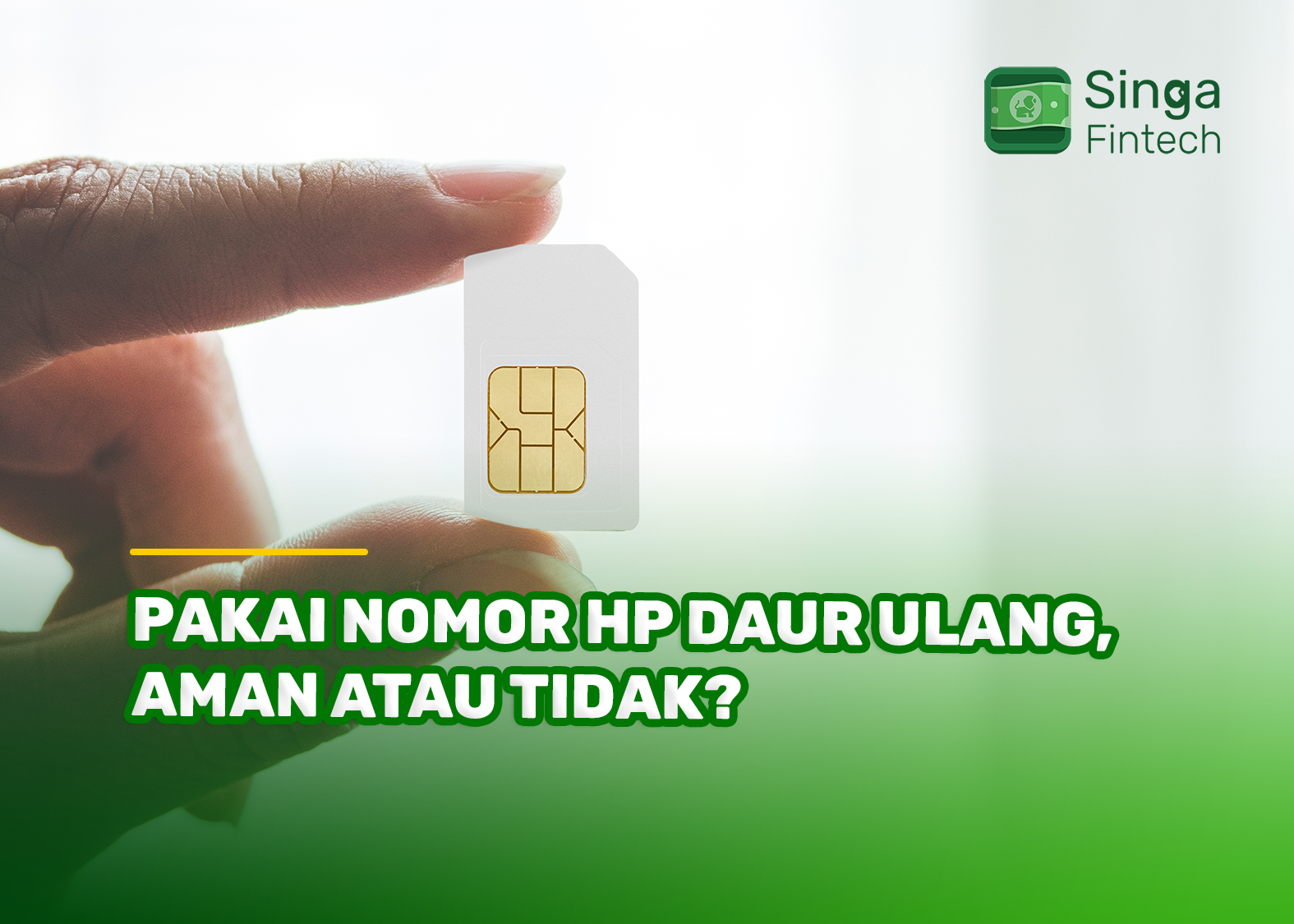 Pakai Nomor HP Daur Ulang, Aman atau Tidak?