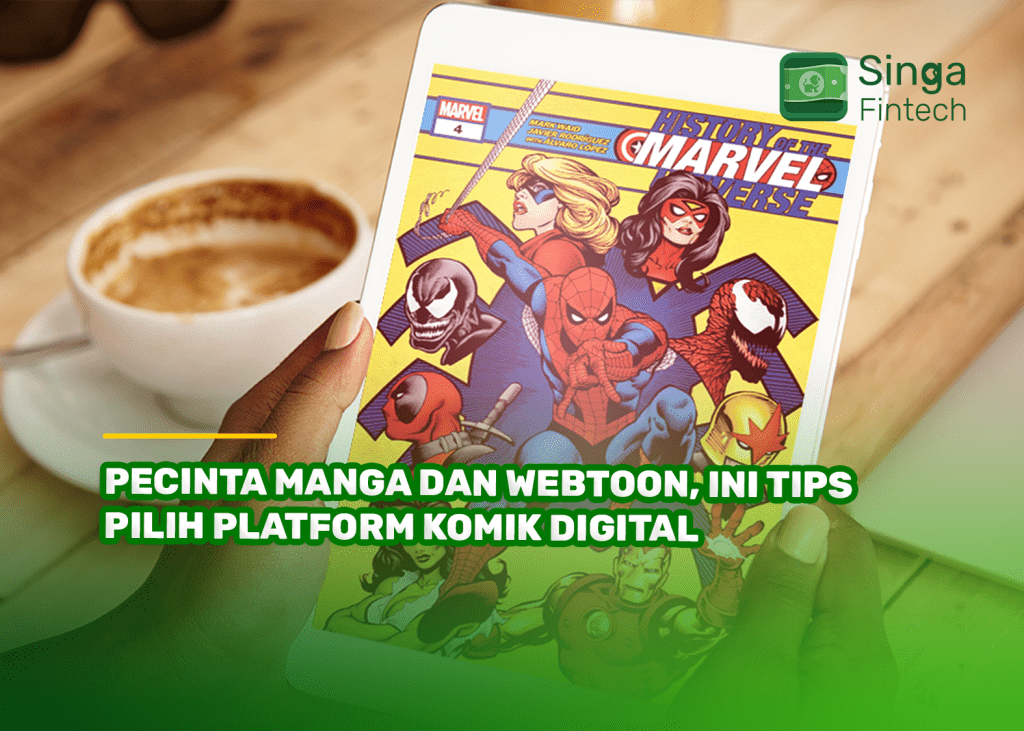 Pecinta Manga dan Webtoon, Ini Tips Pilih Platform Komik Digital