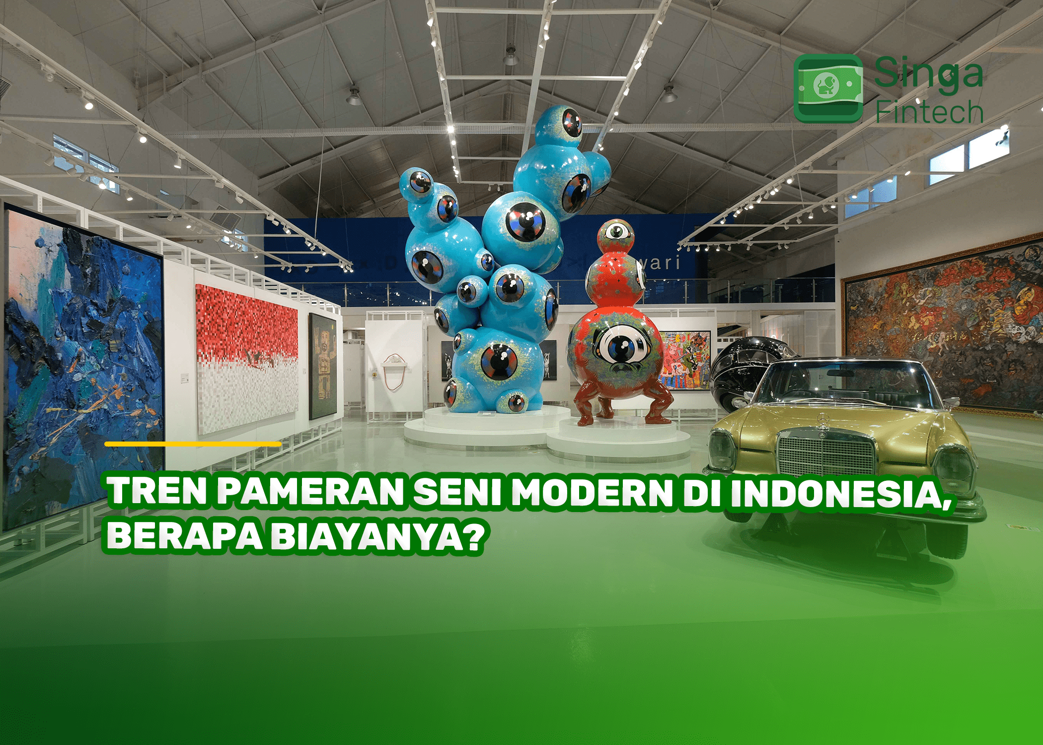 Tren Pameran Seni Modern di Indonesia, Berapa Biayanya