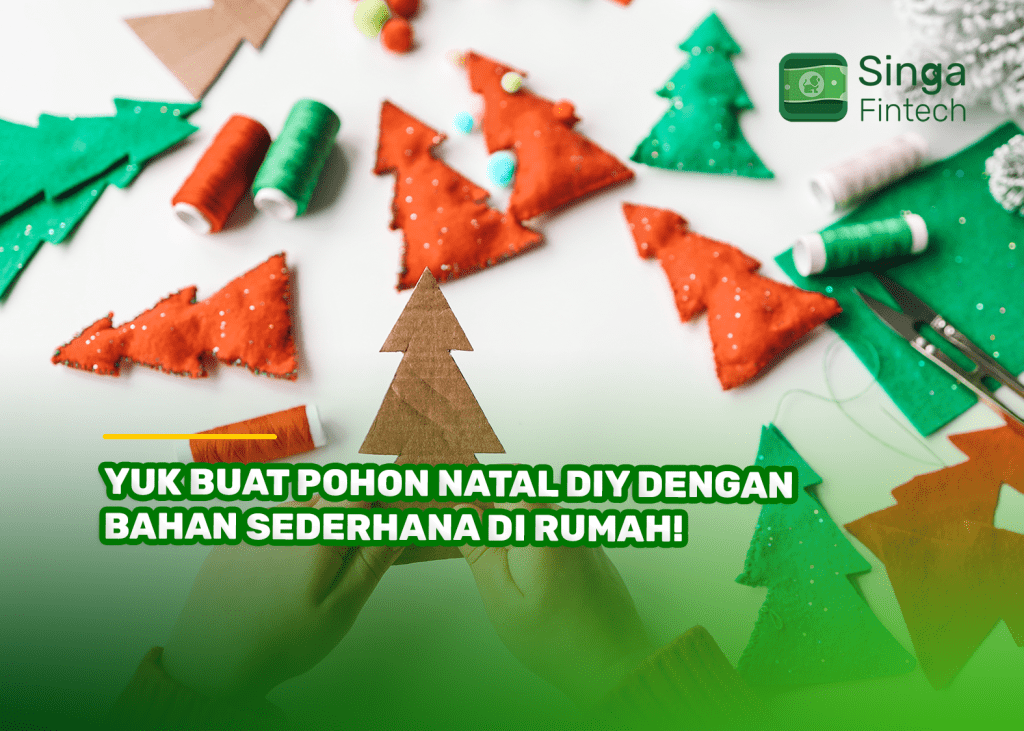 Yuk Buat Pohon Natal DIY dengan Bahan Sederhana di Rumah!