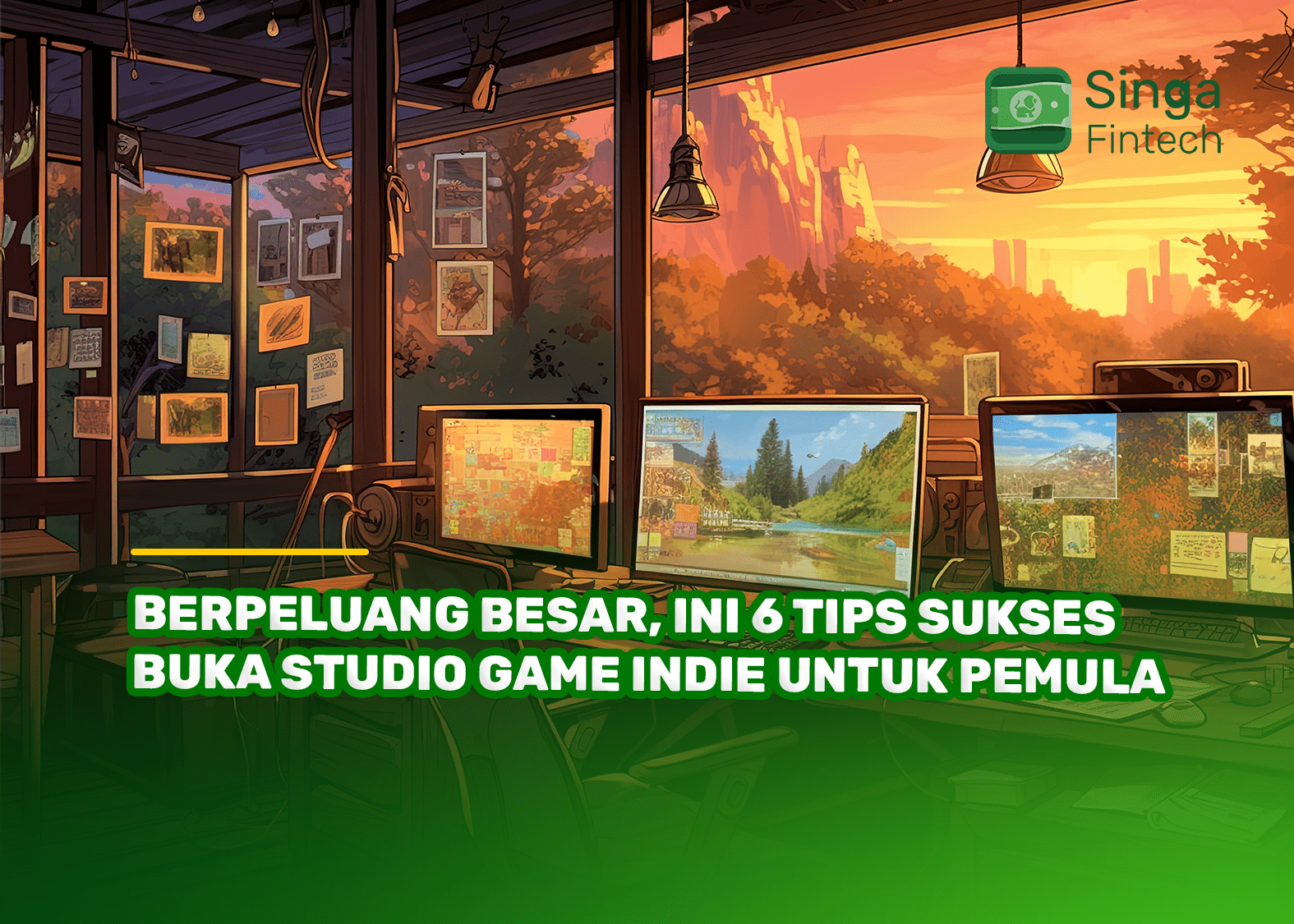 Berpeluang Besar, Ini 6 Tips Sukses Buka Studio Game Indie untuk Pemula