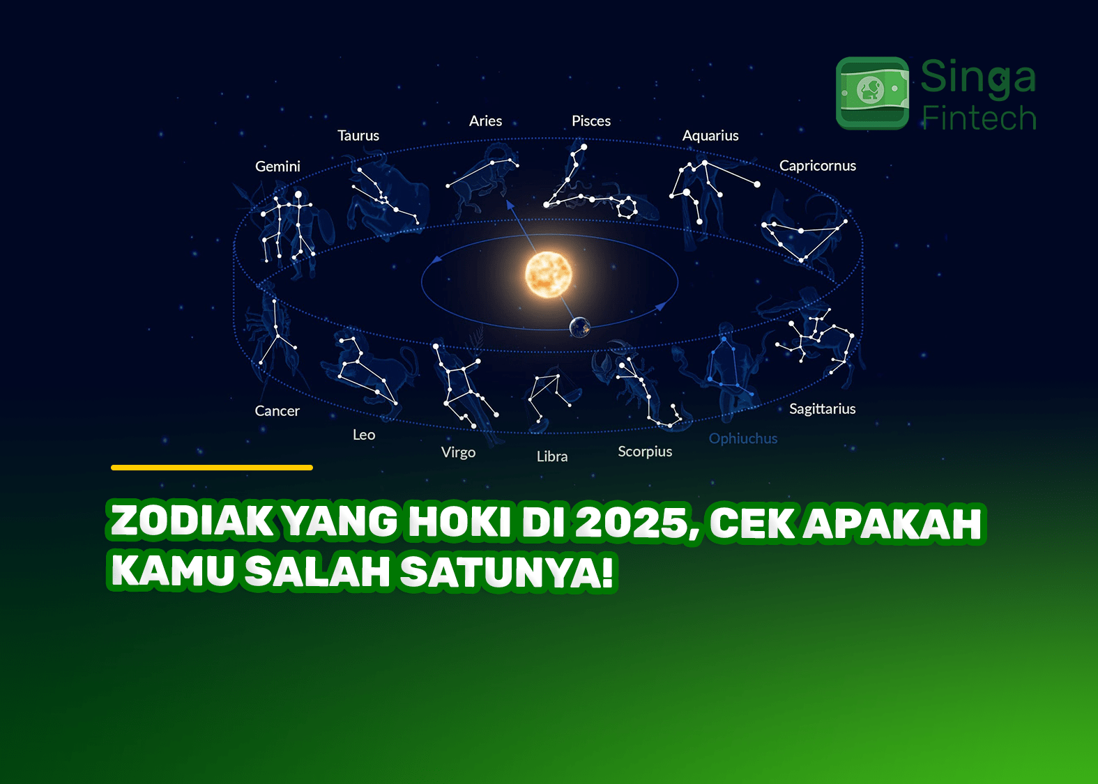 Zodiak yang Hoki di 2025, Cek Apakah Kamu Salah Satunya!