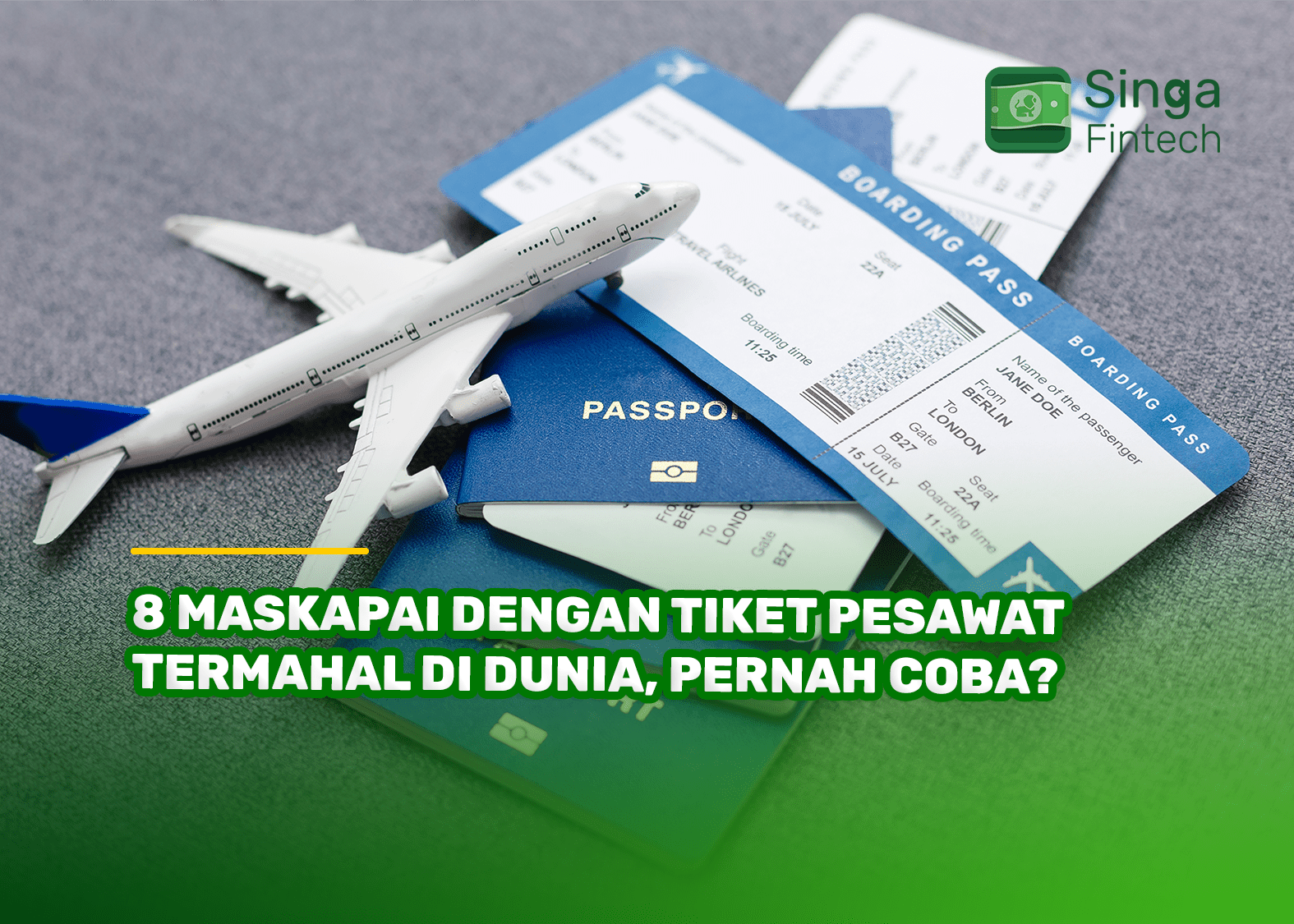 8 Maskapai dengan Tiket Pesawat Termahal di Dunia, Pernah Coba?