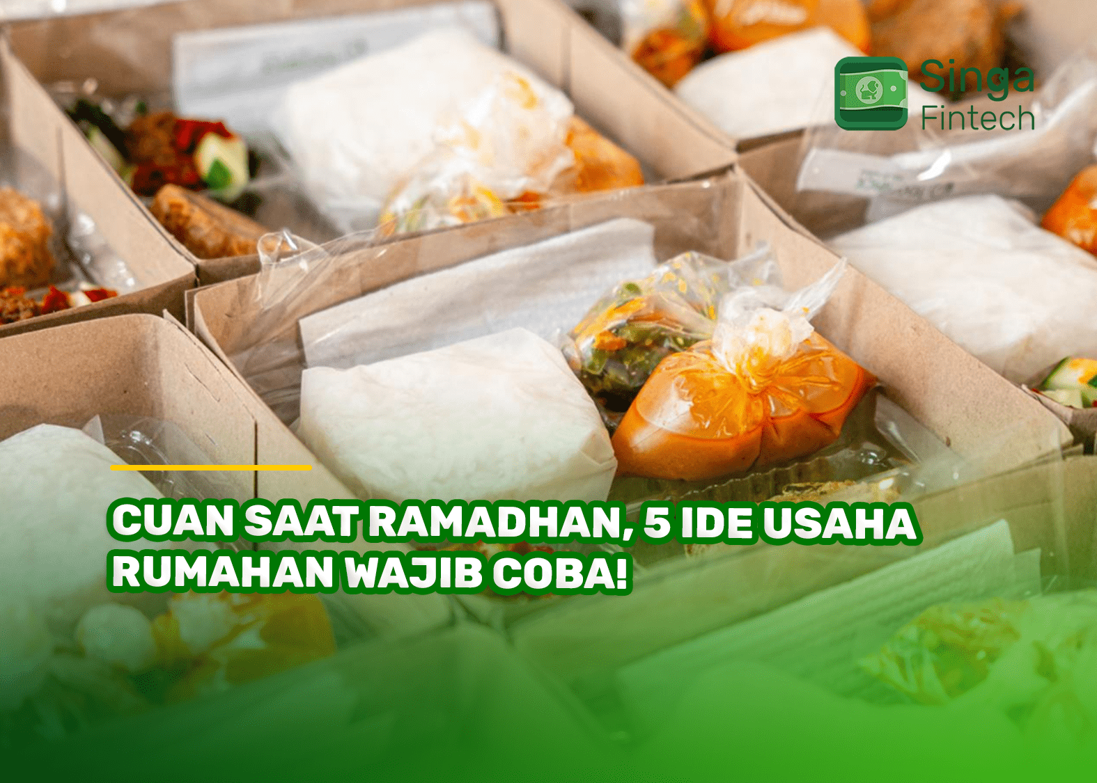 Cuan Saat Ramadhan, 5 Ide Usaha Rumahan Wajib Coba!