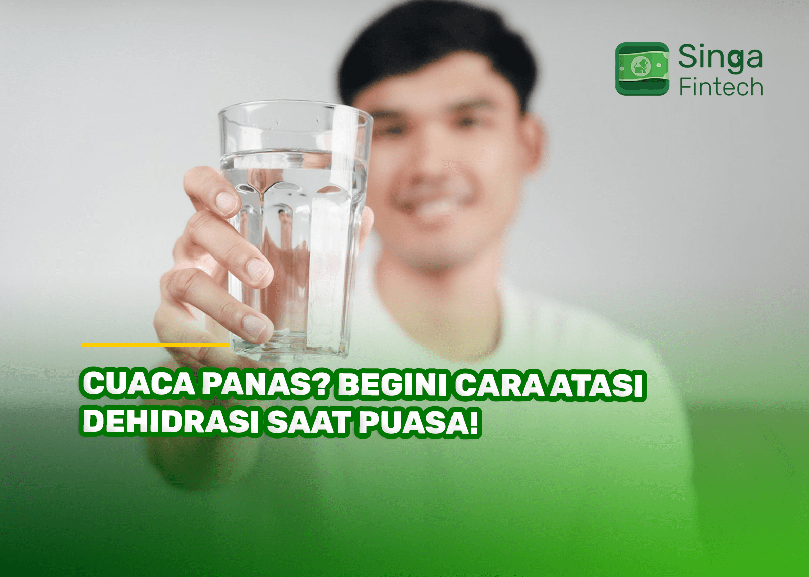 Cuaca Panas? Begini Cara Atasi Dehidrasi saat Puasa!