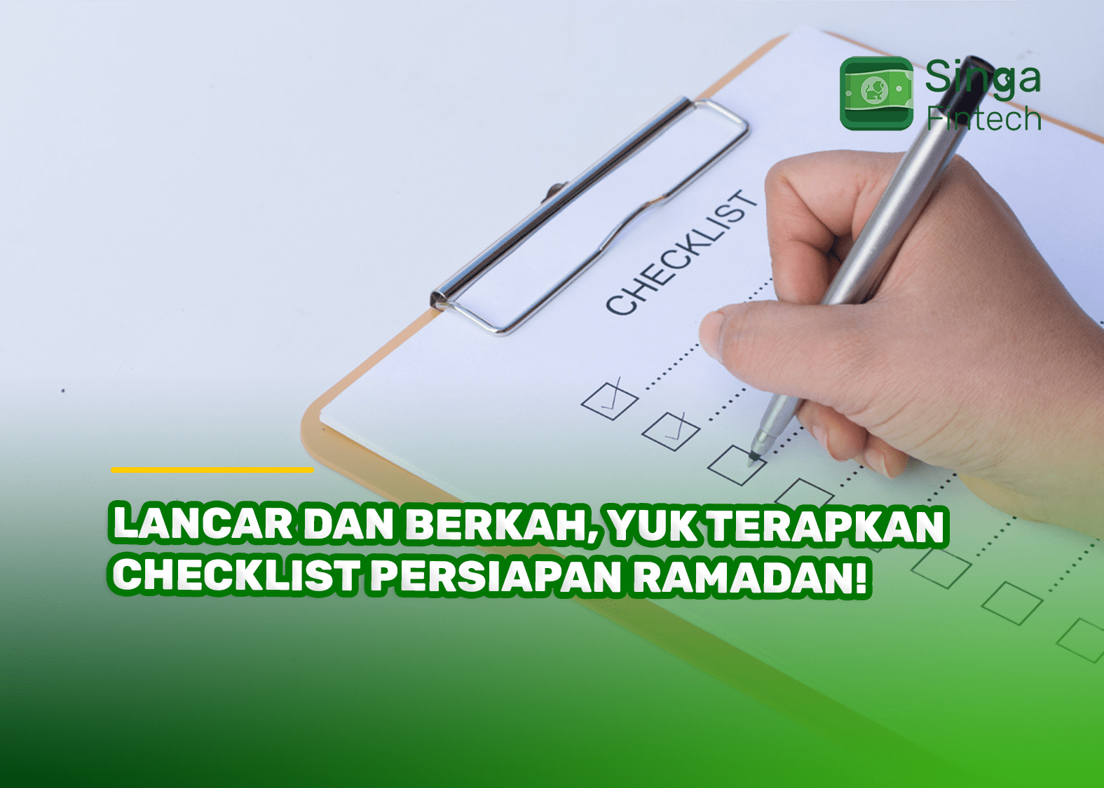 Lancar dan Berkah, Yuk Terapkan Checklist Persiapan Ramadhan!